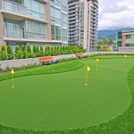Burnaby BC Golf Putting Green Installations