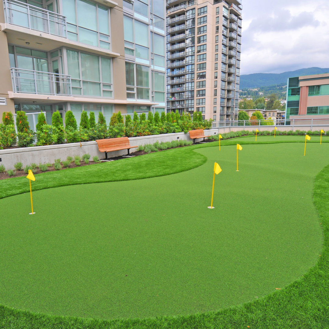 Golf Putting Green  Installation Burnaby